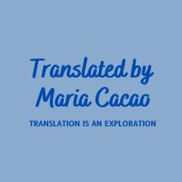 Translated by Maria Cacao Logo