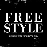 FREESTYLE - a sara free creative company Logo