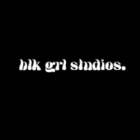 blk grl studios. Logo