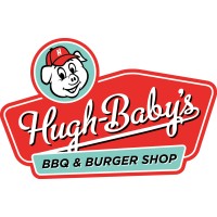 Hugh-Babys BBQ & Burger Shop Logo