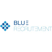 Blue recrutement Logo