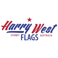Harry West Flags Logo