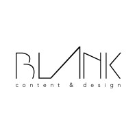 BLANK | Content & Design Logo