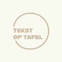 Tekst op Tafel Logo