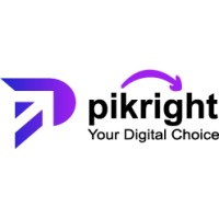 PikRight: Digital marketing Agency Logo
