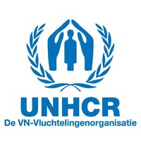 UNHCR Nederland, de VN-Vluchtelingenorganisatie Logo