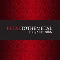 Petal To The Metal Floral Design Logo