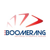 Red Boomerang Design Logo