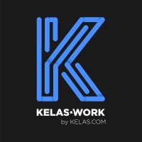 Kelas.work by Kelas.com Logo