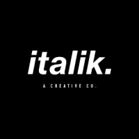 italik. Logo