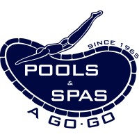 Pools & Spas A Go Go Logo