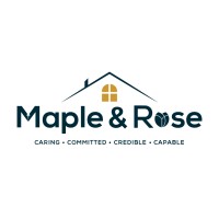 Maple & Rose Real Estate Logo
