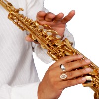 Jazz Saxophonist Erly Thornton Logo