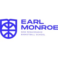 Earl Monroe New Renaissance Basketball School Logo