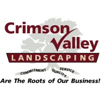 Crimson Valley Landscaping Logo