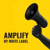 Amplify by Write Label Logo