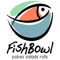 Fishbowl Pokes Salads Rolls Logo