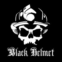 Black Helmet Logo
