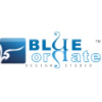Blue Ornate Design Studio Logo