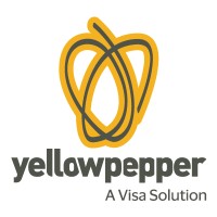 YellowPepper, A Visa Solution Logo