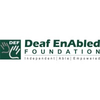 Deaf Enabled Foundation - India Logo
