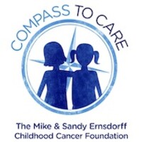 Compass to Care, The Mike & Sandy Ernsdorff Childhood Cancer Foundation Logo