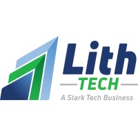 LithTech, a Stark Tech Business Logo