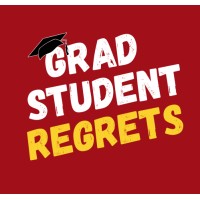 Grad Student Regrets Logo