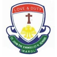 St John The Evangelist High School - India Logo