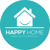 Happy Home Appliance Repair Logo