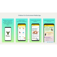 Children For Environment Mobile App Logo