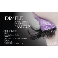Dimple Beauty Parlour & Salon Logo