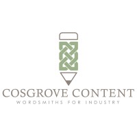 Cosgrove Content: Wordsmiths for Industry Logo
