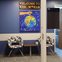 Dept. of World Languages, Literatures, and Linguistics at WVU Logo