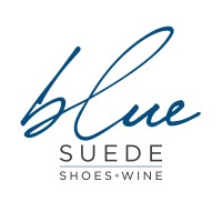 Blue Suede Shoes + Wine Logo