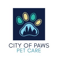 City of Paws Pet Care Logo
