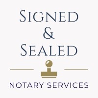 Signed & Sealed Notary Services Logo
