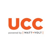 UCC powered by WATT+VOLT Logo