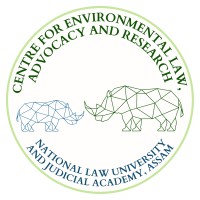 Centre for Environmental Law, Advocacy and Research (CELAR), NLUJA, Assam Logo