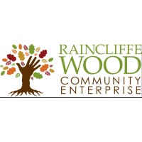 RAINCLIFFE WOOD COMMUNITY ENTERPRISE. A Community Interest Company Logo