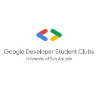 Google Developer Student Clubs - University of San Agustin Logo