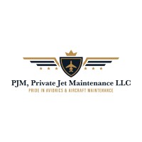 PJM, Private Jet Maintenance LLC Logo