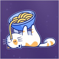 Noodle Cat Games Logo