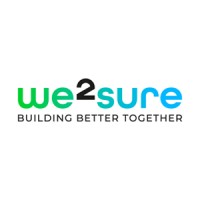 We2Sure | Building Better Together Logo