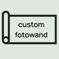 Custom Fotowand Logo