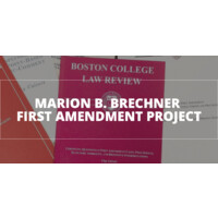 Marion B. Brechner First Amendment Project Logo