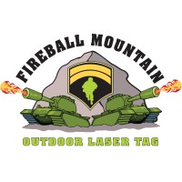 Fireball Mountain Outdoor Laser Tag Logo