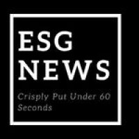 ESG News - Crisply Put Under 60 Seconds Logo