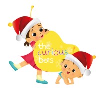 The Curious Bees Logo