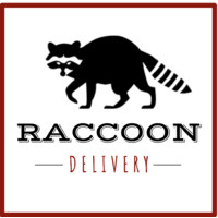 Raccoon Delivery Logo